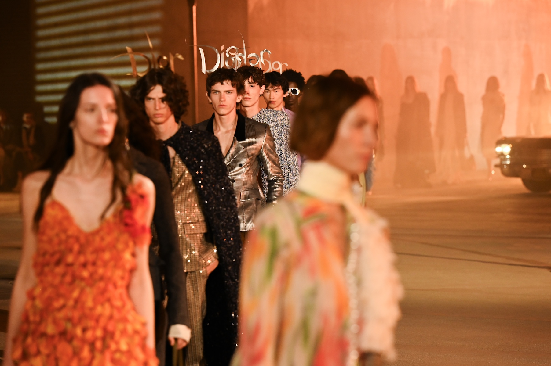 Dior Cruise 2027 — Jonathan Anderson's first Dior Women's Cruise, LACMA David Geffen Galleries.